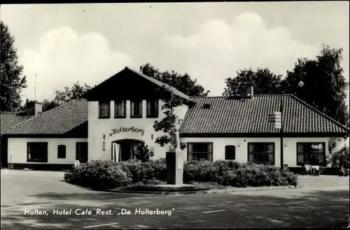 Ak Holten Overijssel Niederlande, Hotel Café Rest. De Holterberg