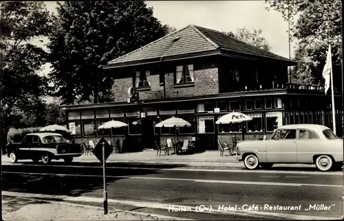 Ak Holten Overijssel Niederlande, Hotel-Café-Restaurant Müller