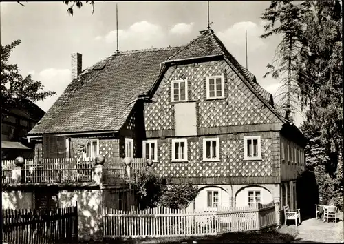 Ak Eibau Kottmar in der Oberlausitz, Oberlausitzer Umgebindehaus