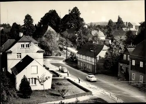 Ak Lawalde in der Lausitz, Straßenansicht