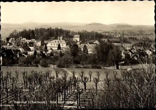 Ak Herrnhut in der Oberlausitz Sachsen, Blick vom Hutberg