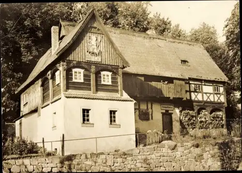 Ak Neusalza Spremberg in Sachsen, Reiterhaus, Denkmalschutz