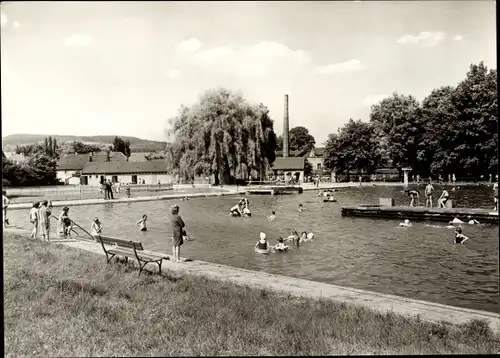 Ak Eibau Kottmar in der Oberlausitz, Sommerbad