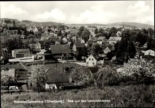 Ak Neusalza Spremberg in Sachsen, Ortsansicht vom Schmiedestein