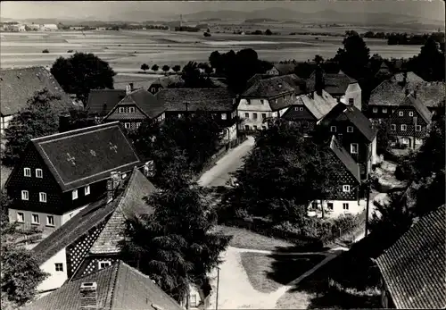 Ak Obercunnersdorf Kottmar in der Oberlausitz, Teilansicht