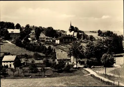 Ak Dittmannsdorf Gornau im Erzgebirge Sachsen, Ortsansicht