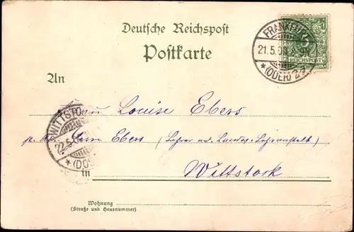 Litho Berlin Mitte, Berolina auf dem Alexanderplatz, Rotes Rathaus