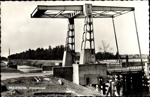 Ak Westerbork Drenthe Niederlande, Oranjekanaal