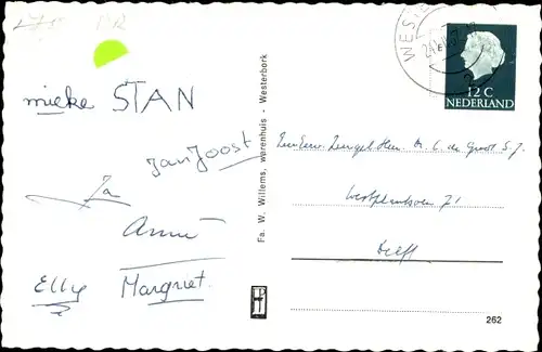 Ak Westerbork Drenthe Niederlande, Oranjekanaal