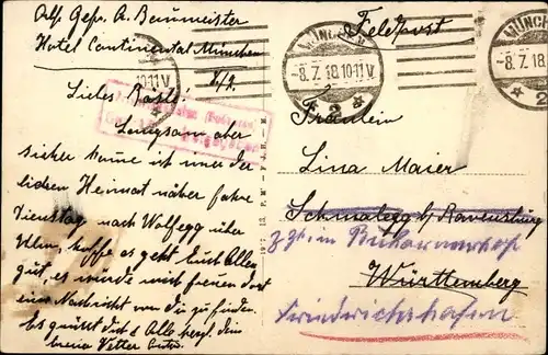 Ak München, Rathaus und St. Peter, Frauenkirche