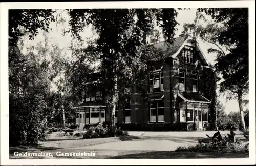 Ak Geldermalsen Gelderland, Gemeentehuis
