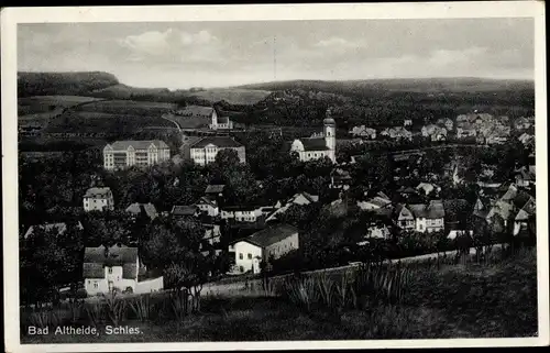 Ak Polanica Zdrój Bad Altheide Schlesien, Totale
