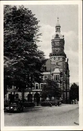 Ak Falkenstein im Vogtland, Rathaus