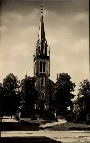 Ak Lengenfeld im Vogtland Sachsen, Aegidius-Kirche
