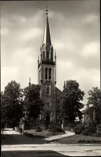 Ak Lengenfeld im Vogtland Sachsen, Aegidius-Kirche