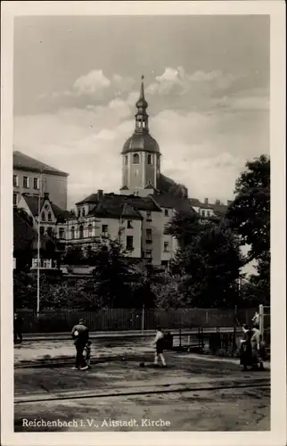 Ak Reichenbach im Vogtland, Altstadt, Kirche