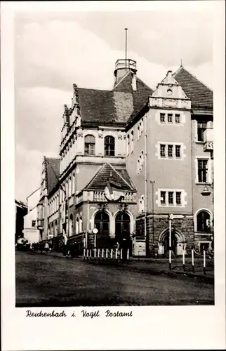 Ak Reichenbach im Vogtland, Postamt
