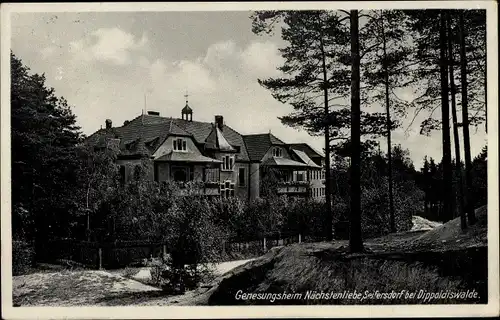 Ak Seifersdorf Dippoldiswalde im Osterzgebirge, Genesungsheim Nächstenliebe