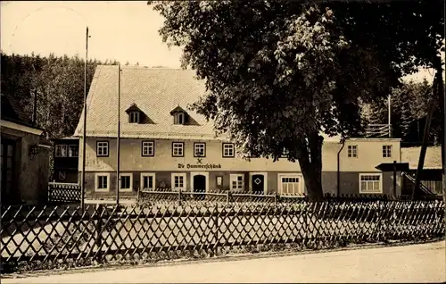 Ak Kratzhammer Fürstenwalde Geising Altenberg Erzgebirge, Ferienheim "de Hammerschänk"