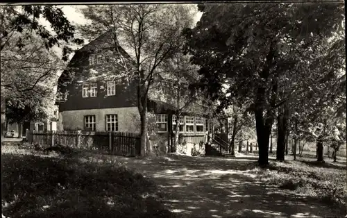 Ak Hartmannsdorf Reichenau im Erzgebirge, Talsperren Cafe