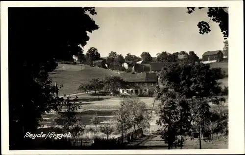 Foto Ak Seyde Hermsdorf im Erzgebirge, Teilansicht