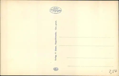 Ak Dippoldiswalde in Sachsen, Gesamtansicht