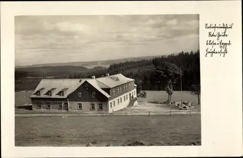 Ak Sosa Eibenstock im Erzgebirge, Naturfreundehaus Rote Grube