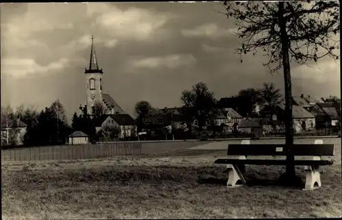 Ak Kottmarsdorf Kottmar in der Oberlausitz, Teilansicht, Kirche