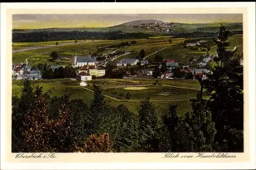 Ak Ebersbach in Sachsen Oberlausitz, Blick vom Humboldthaus
