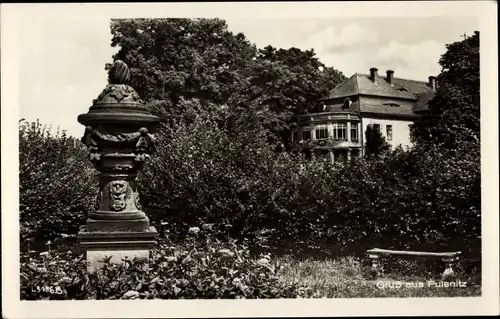 Ak Pulsnitz Sachsen, Gartenanlage