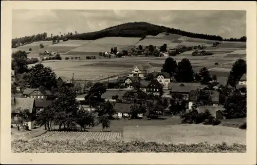 Ak Beiersdorf Oberlausitz, Blick nach dem Bieleboh 500m