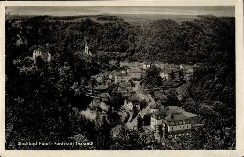 Ak Tharandt im Erzgebirge, Stadtbad-Hotel