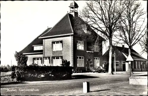 Ak Boekel Nordbrabant Niederlande, Gemeentehuis