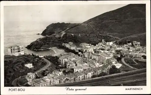 Ak Portbou Port Bou Katalonien, Vista general