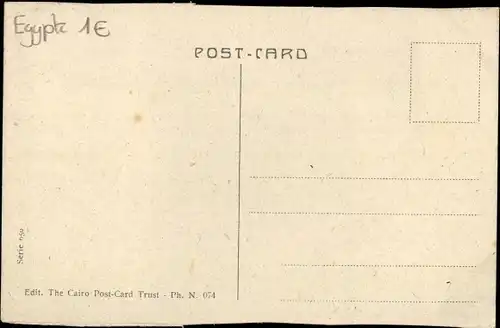 Ak Alexandria Ägypten, General view of the Port, Minarett, Blick auf den Hafen