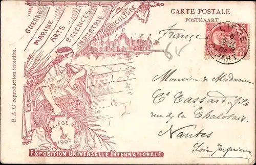 Ak Liège Lüttich Wallonien, Les Arenes Liegeoises, Exposition Universelle et Internationale 1905