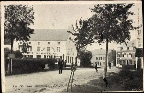 Künstler Ak Geisler, Belgien Wallonien Lüttich, La Maison Blanche