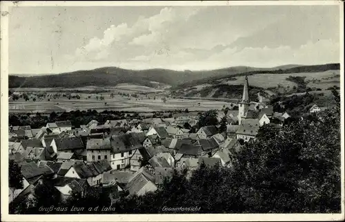 Ak Leun an der Lahn Hessen, Gesamtansicht