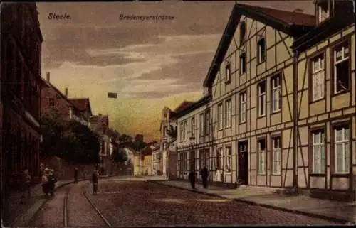 Ak Steele Essen im Ruhrgebiet, Bredeneyer Straße, Fachwerkhaus