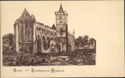 Ak Dunblane Schottland, Cathedrale