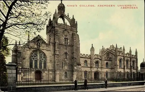 Ak Aberdeen Schottland, King's College, Aberdeen University