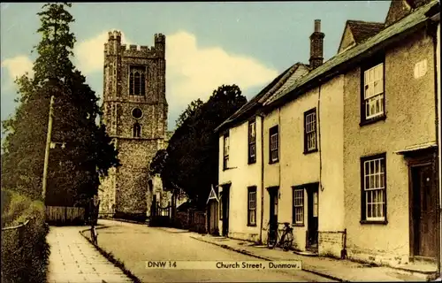 Ak Great Dunmow East England, Church Street