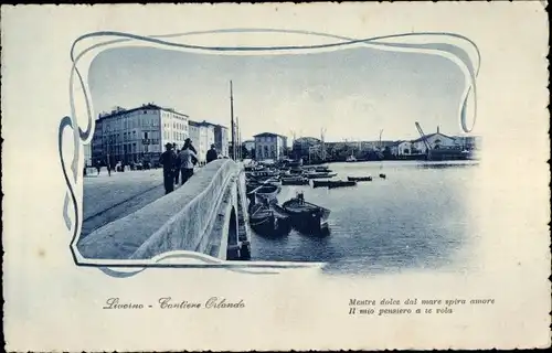 Passepartout Ak Locarno Kanton Tessin Schweiz, Cantiere Orlando