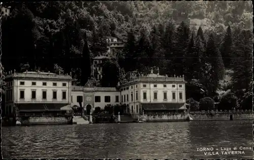 Ak Torino Turin Piemonte, Villa Taverna, Lago di Como