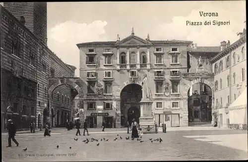 Ak Verona Veneto, Piazza dei Signori