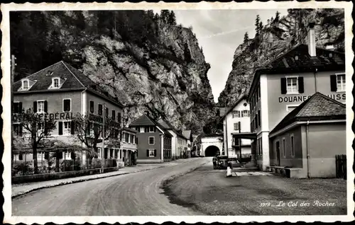 Ak Kanton Neuenburg Neuchatel, Le Col des Roches