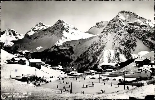 Ak Innerarosa Arosa Kt. Graubünden, Wintermotiv