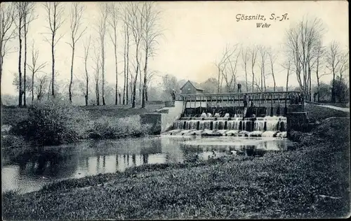 Ak Gößnitz in Thüringen, Wehr