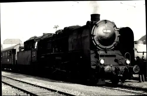 Foto Ak Deutsche Eisenbahn, Dampflok Nr. 50.069