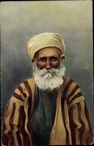 Ak Druse Sheik, Drusen-Häuptling, Portrait